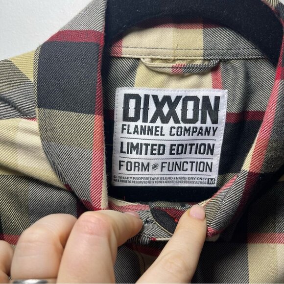 Dixxon women's limited edition snap on tools 2023 long sleeve flannel shirt in M - Picture 3 of 8